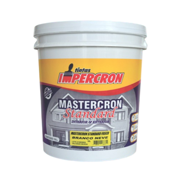 Tinta Acrílica Mastercron Branco Neve 18l Impercron