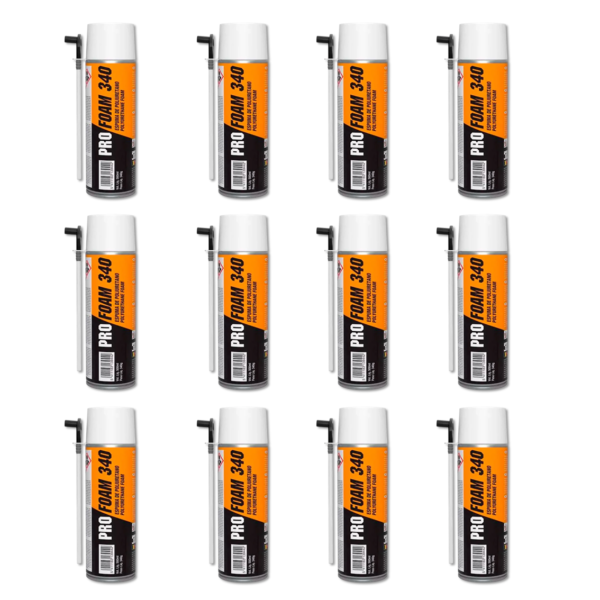 Espuma Expansiva 340g/500ml Soudal Caixa Com 12 Unidades