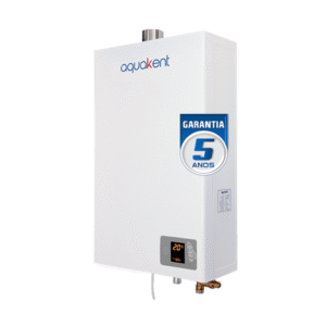 Aquecedor De Passagem 20l/Min Glp Aquakent Bivolt Digital