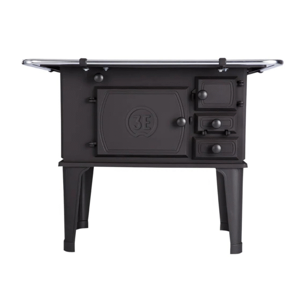 Fogao A Lenha Ferro Fundido N.02 Preto