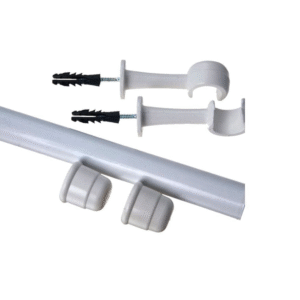 Schuanka Kit Varao De Aluminio Simples 19mm Br C/2,0mts