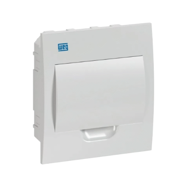 Quadro De Disjuntor De Embutir Qdw02be-8 Din Br Weg Sem Barramento