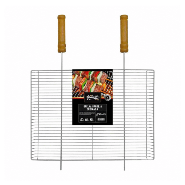 Grelha Simpls Horiz. Com Borda Pratica - G 60x50cm