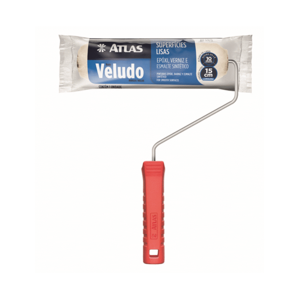 Atlas Rolo De Pintura Veludo La Natural 15cm 329/15