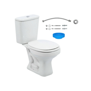 Deca Kit Completo De Bacia Com Caixa Acoplada Aspen Branco