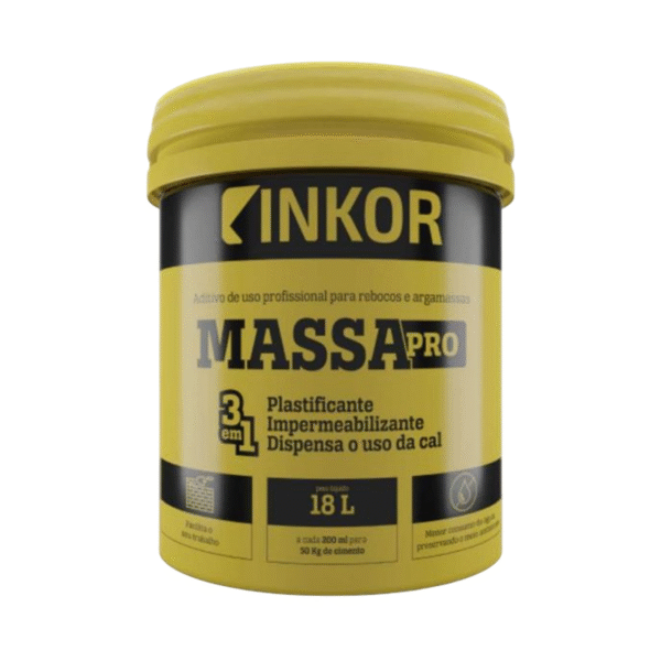 ADITIVO  PARA ARGAMASSAS MASSAPRO INKOR 18 LITROS