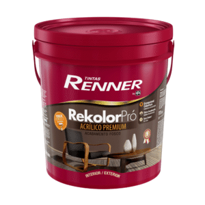 TINTA ACRÍLICA REKOLORPRÓ BRANCO NEVE 18L RENNER